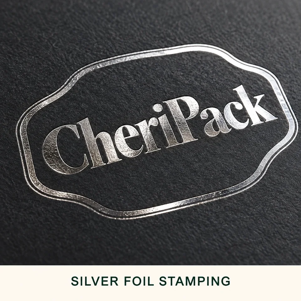 Silver Foil Stamping — illustrative reference
