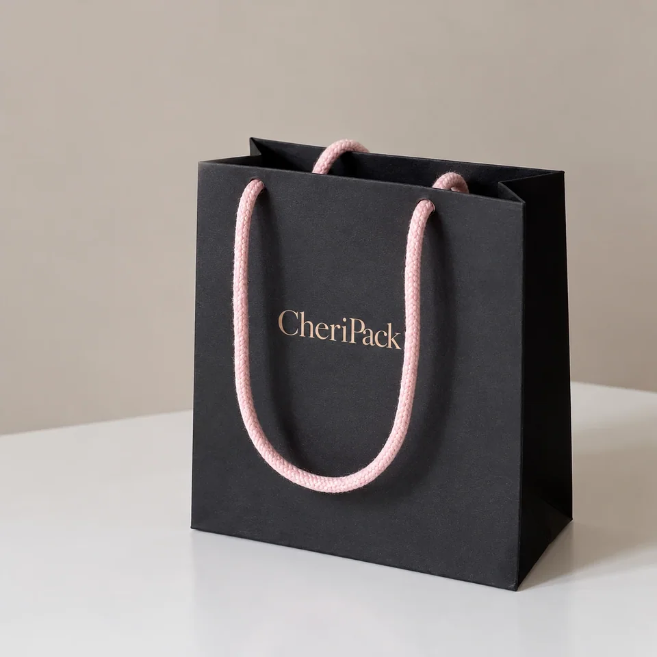 Luxury Paper Gift Bag — design concept