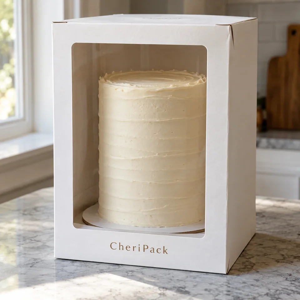 Tall Cake Box — design concept