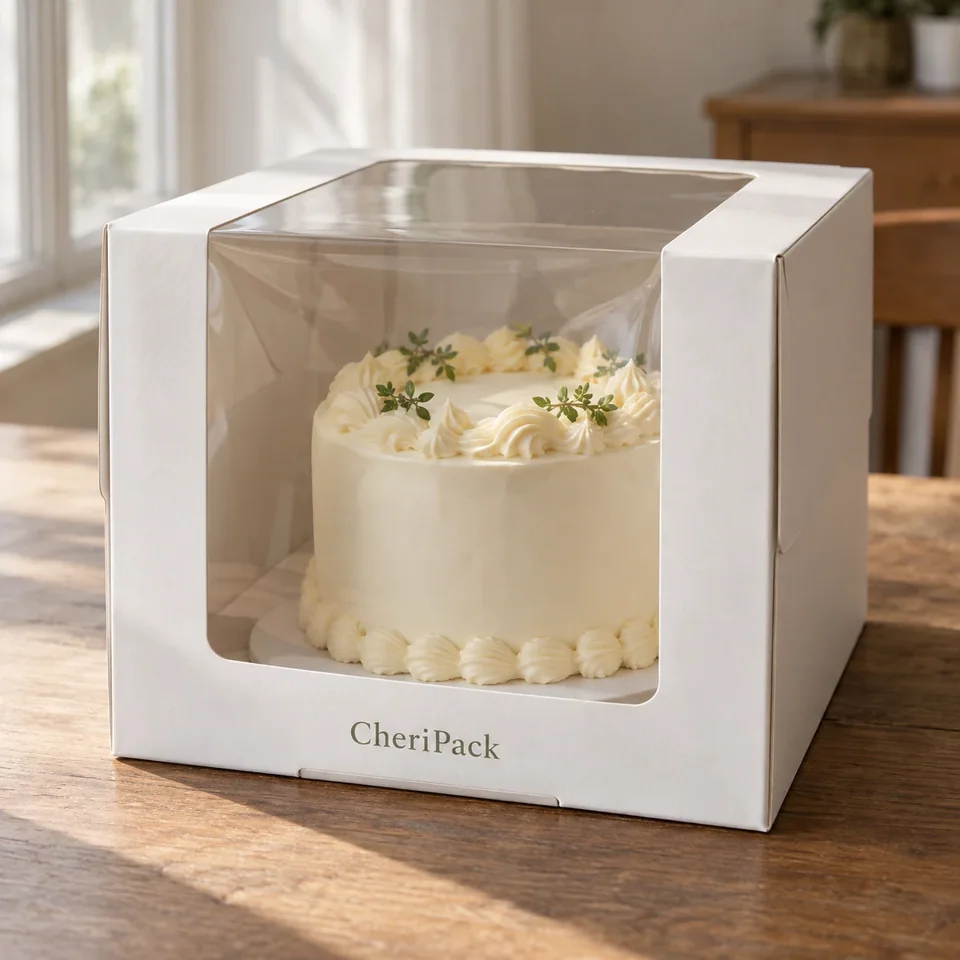 Window Cake Box — design concept