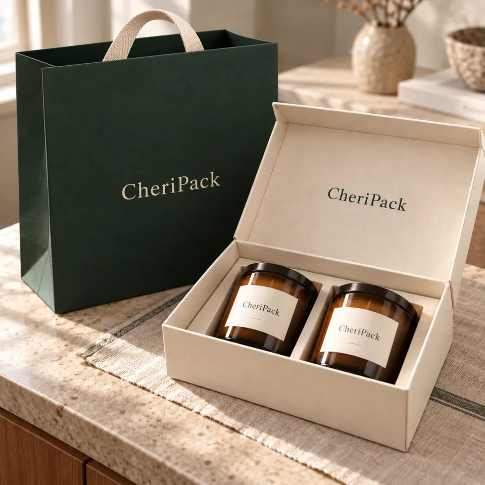 Custom Packaging for Candles & Home Fragrance — design concept