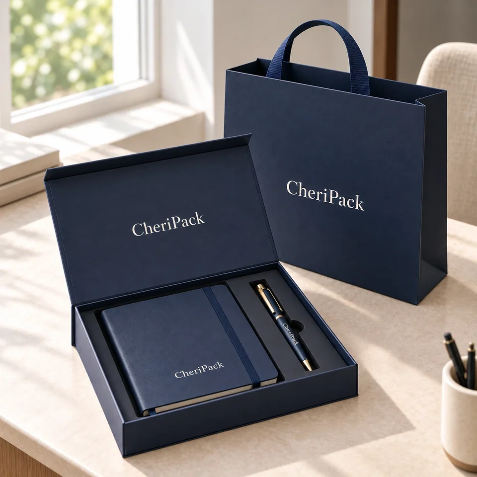 Custom Packaging for Corporate Gifts & Events — design concept