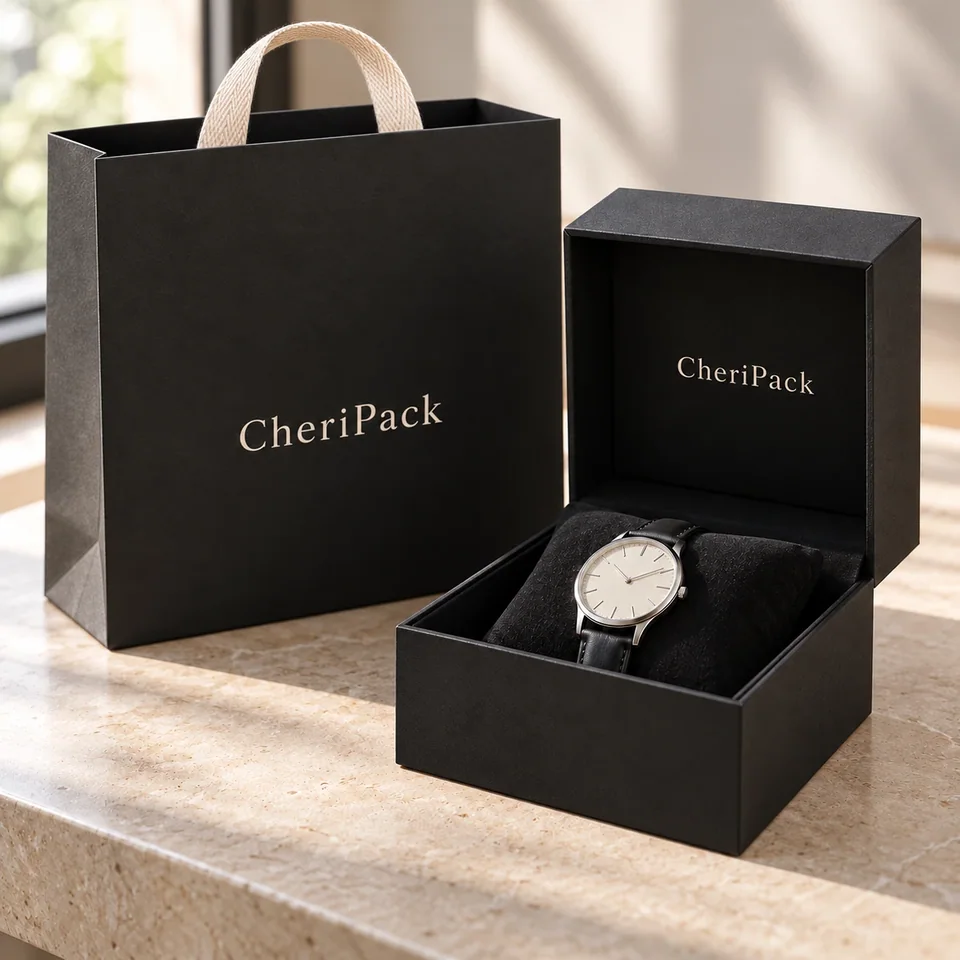 Custom Packaging for Watches & Premium Accessories — design concept
