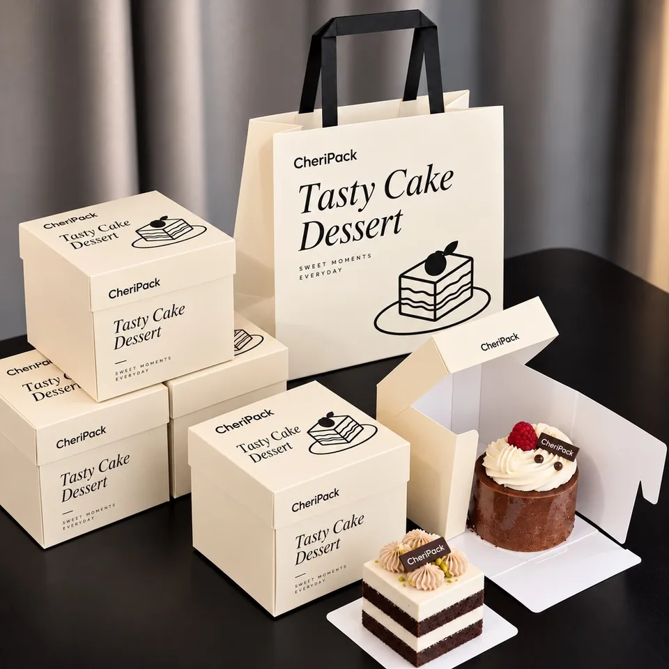 Custom Packaging for Bakery & Patisserie — design concept