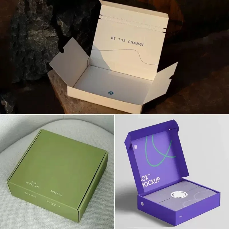 Printed Tuck-Front Mailer Box — design concept