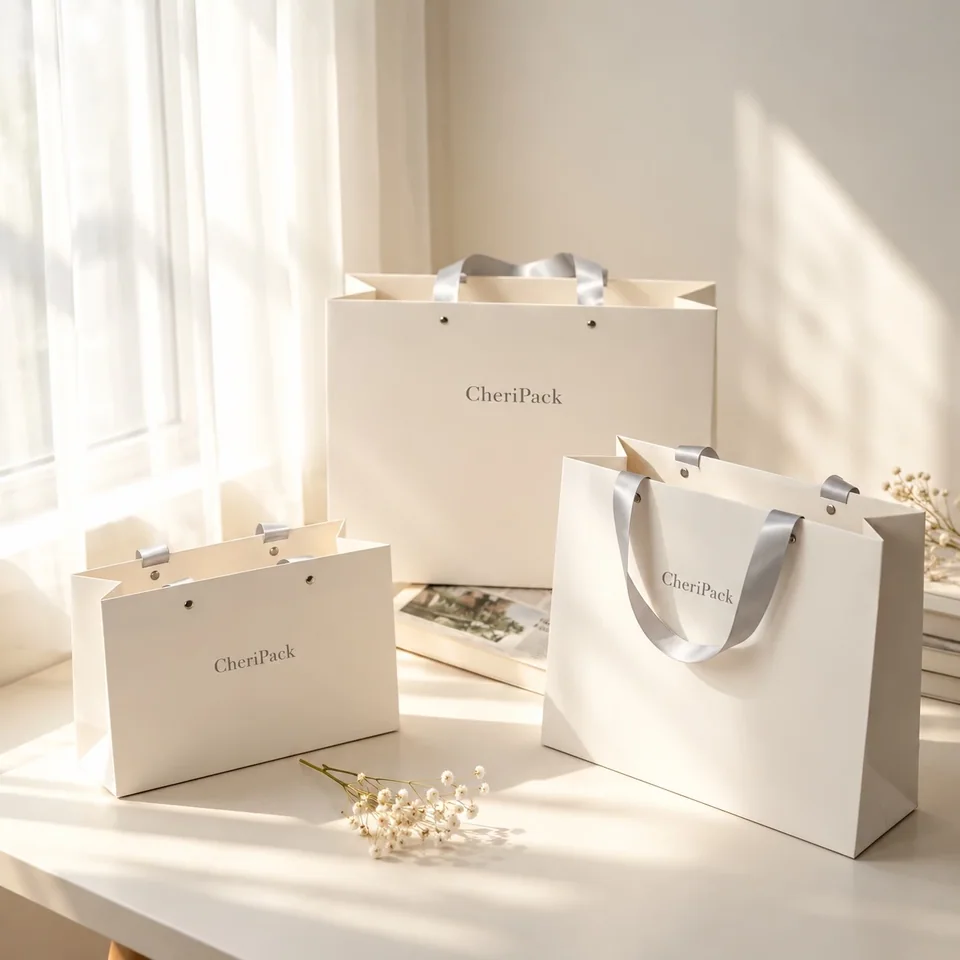 Cardboard Paper Bags — packaging design reference